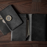 2 Trick Pony Card Wallet . Black Raw