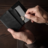 2 Trick Pony Card Wallet . Black Raw