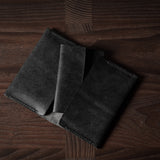 2 Trick Pony Card Wallet . Black Raw