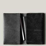 2 Trick Pony Card Wallet . Black Raw