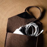 Cable Wool Wrap . Cocoa
