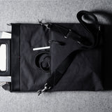 Folding Laptop Bag . Black Charcoal