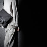Folding Laptop Bag . Black Charcoal