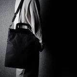 Folding Laptop Bag . Black Charcoal