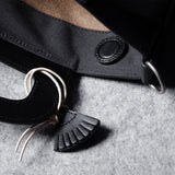 Folding Laptop Bag . Black Charcoal