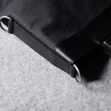 Folding Laptop Bag . Black Charcoal