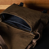 H Small Messenger Bag . Brownish