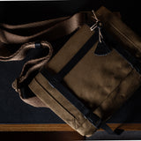 H Small Messenger Bag . Brownish