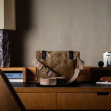 H Small Messenger Bag . Brownish