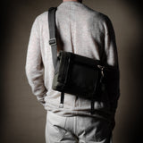 H Small Messenger Bag . Forest