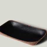 Hold On Valet Tray Medium Wide . Cocoa