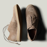 Pure Derby Shoe . Tobacco