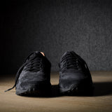R1 Sneaker . Black Suede