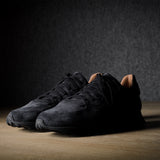 R1 Sneaker . Black Suede