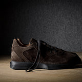 R1 Sneaker . Earth Brown Suede