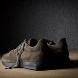 R1 Sneaker . Forest Green Suede