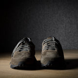 R1 Sneaker . Forest Green Suede