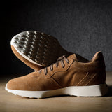 R1 Sneaker . Tan Suede