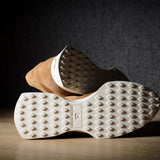 R1 Sneaker . Tan Suede
