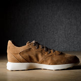 R1 Sneaker . Tan Suede