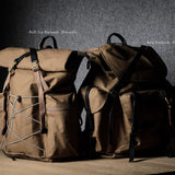 Roll-Top Backpack  . Forest