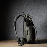 Roll-Top Backpack  . Forest