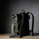 Roll-Top Backpack  . Forest