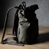 Roll-Top Backpack  . Forest