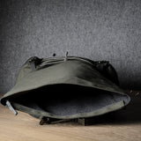 Roll-Top Backpack  . Forest