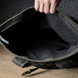 Roll-Top Backpack  . Forest