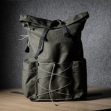 Roll-Top Backpack  . Forest