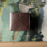 Cash Card Wallet . Dark Chocolate
