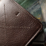 Cash Card Wallet . Dark Chocolate
