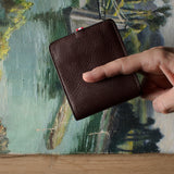 Cash Card Wallet . Dark Chocolate