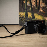 Firm Grip Camera Wrist Strap . Coal