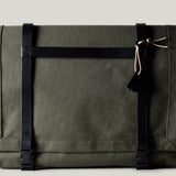 H Large Messenger Bag . Forest