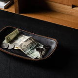 Hold On Valet Tray Medium Wide . Cocoa