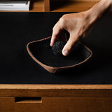 Hold On Valet Tray Small Square . Cocoa