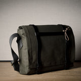 H Large Messenger Bag . Forest