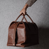 Leather House Holdall . Nut