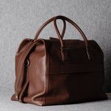 Leather House Holdall . Nut