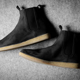 Pure Chelsea Boot . Dusty Black