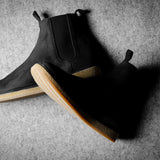 Pure Chelsea Boot . Dusty Black