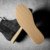 Pure Chelsea Boot . Dusty Black