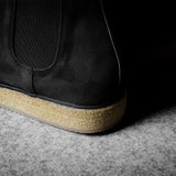 Pure Chelsea Boot . Dusty Black