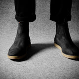 Pure Chelsea Boot . Dusty Black