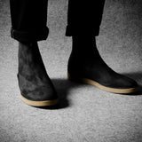Pure Chelsea Boot . Dusty Black