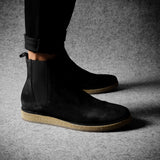 Pure Chelsea Boot . Dusty Black