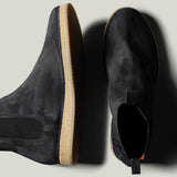 Pure Chelsea Boot . Dusty Black