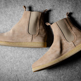 Pure Chelsea Boot . Tobacco